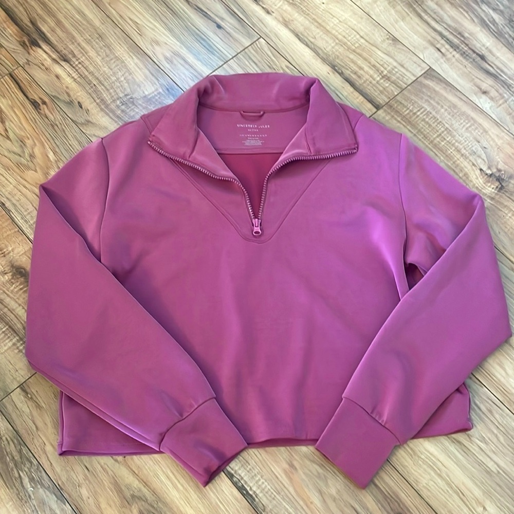 Sincerely Jules Active quarter zip sweatshirt